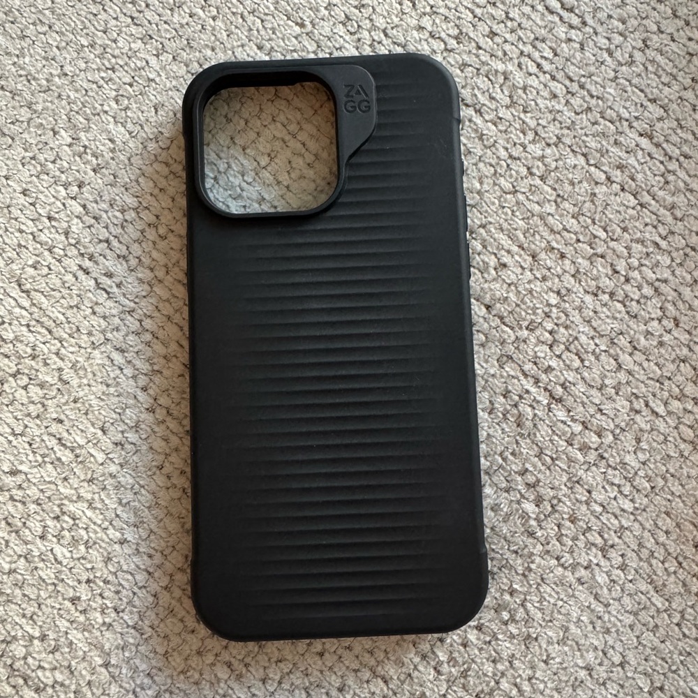 iPhone 15 Pro Max Black Phone Case